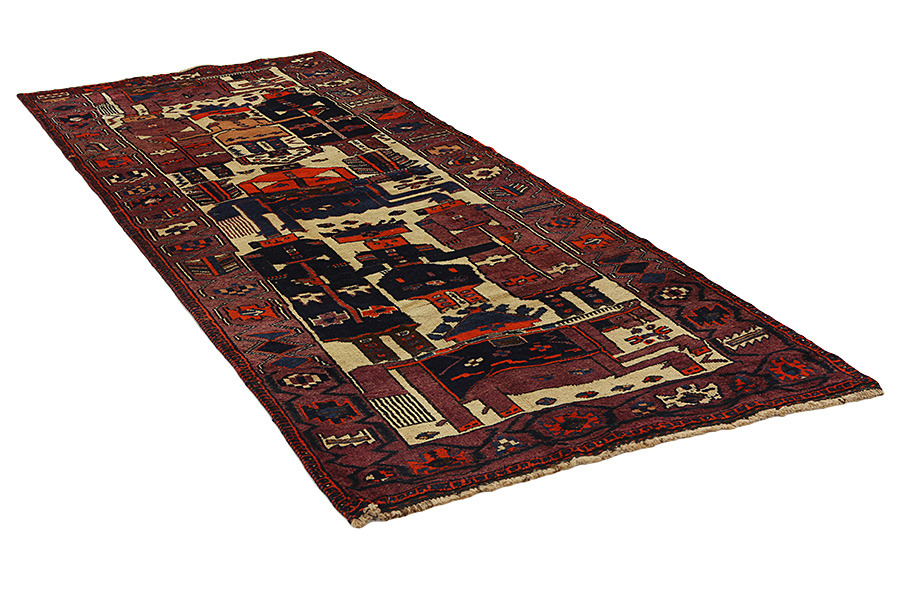 Baktjar - Kaszkaj Dywan Perski 348x138 - Zdjęcie 1